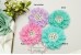 Parisian Chiffon Flower (8cm), Pack of 2